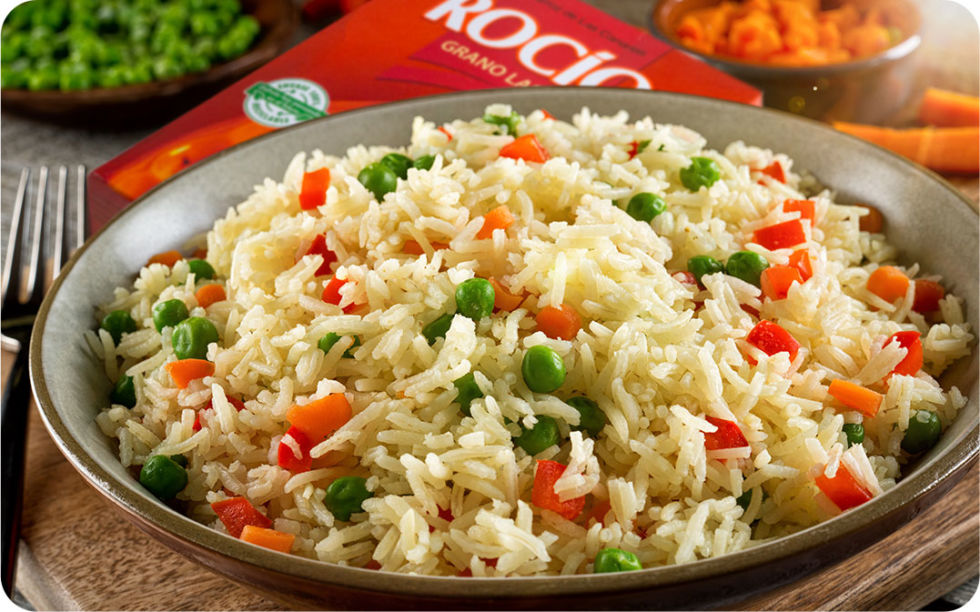 Arroz Blanco Con Verduras Una Receta Ideal Y 100 Natural 9133